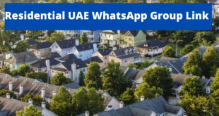 Residential UAE WhatsApp Group Link