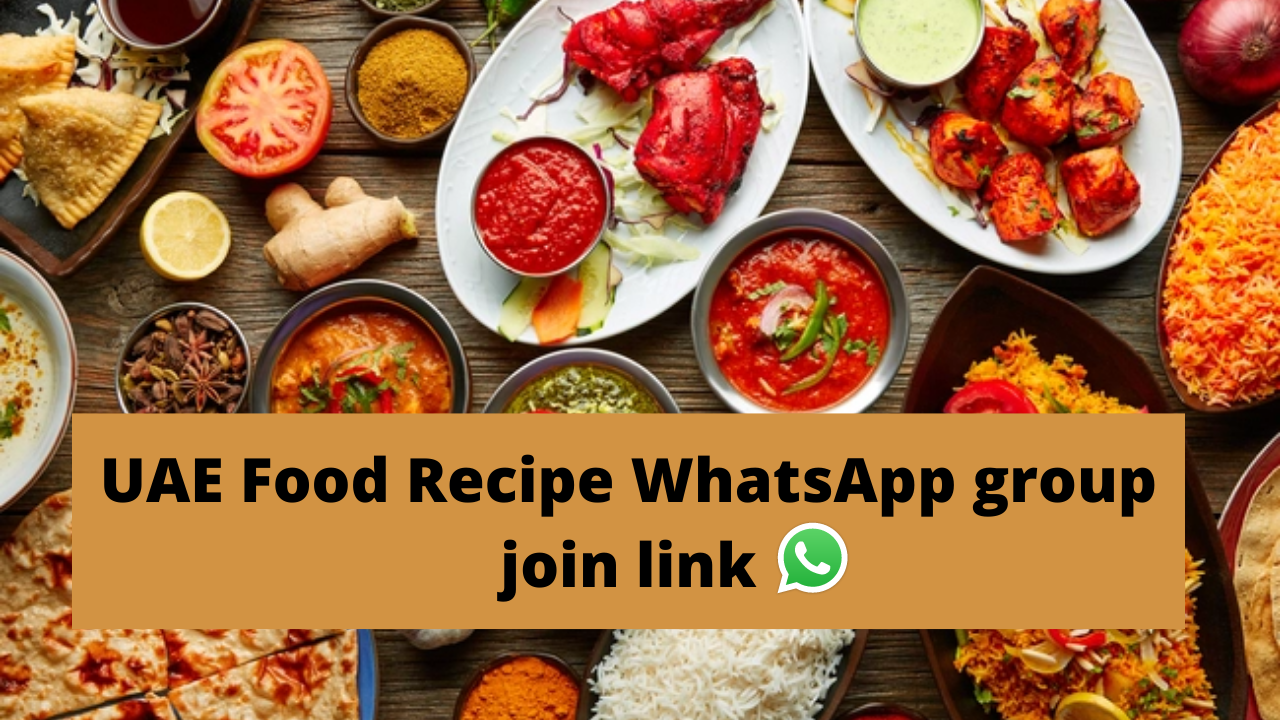 UAE Food Recipe WhatsApp group join link