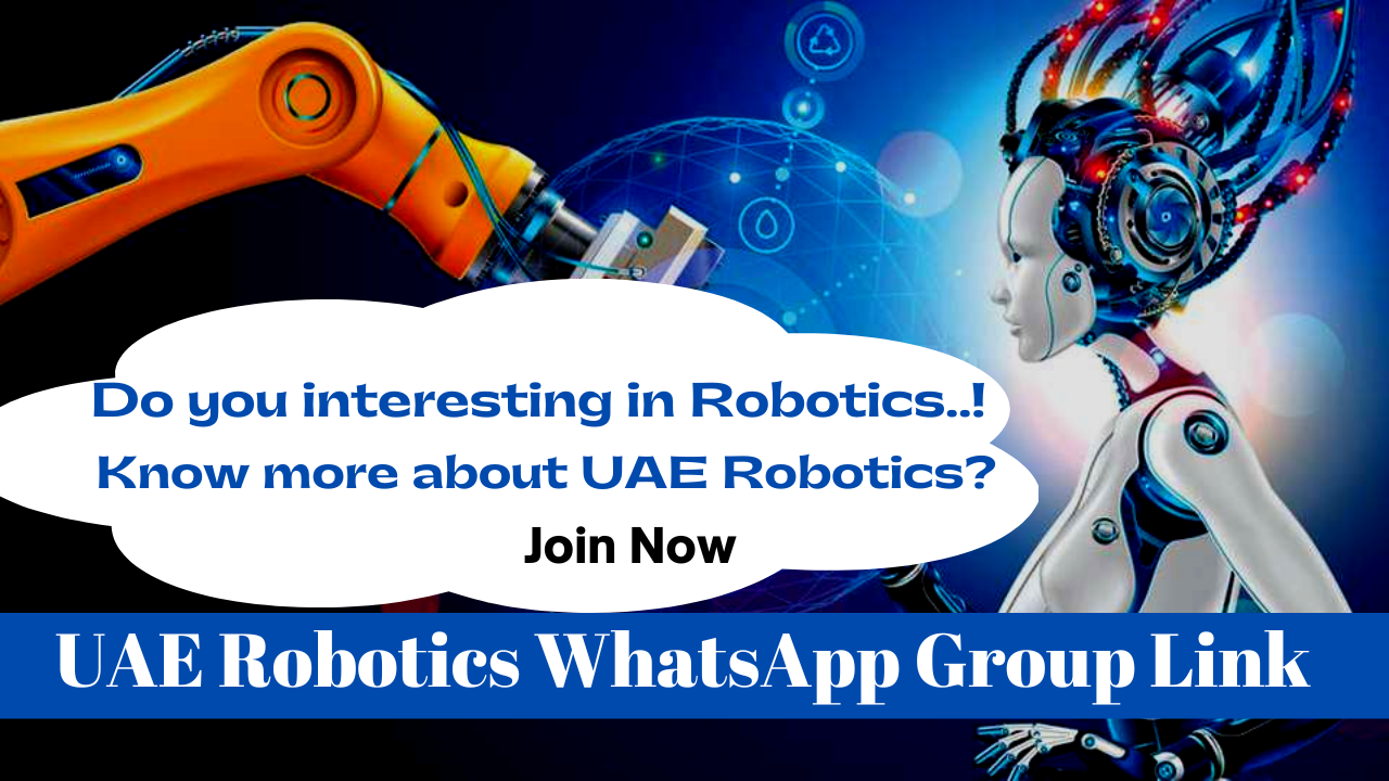 UAE Robotics WhatsApp Group Join now