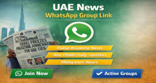 Dubai news WhatsApp group link for UAE alerts