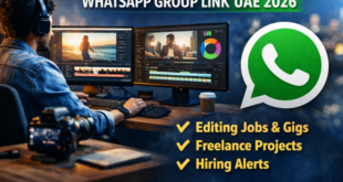 Video Editor WhatsApp Group Link UAE