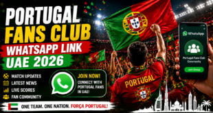 Portugal Fans WhatsApp Group Link UAE 2026 | Join Portugal Football Fans Community