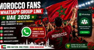 Morocco Fans WhatsApp Group Link UAE 2026 | Join Morocco Football Fans Community