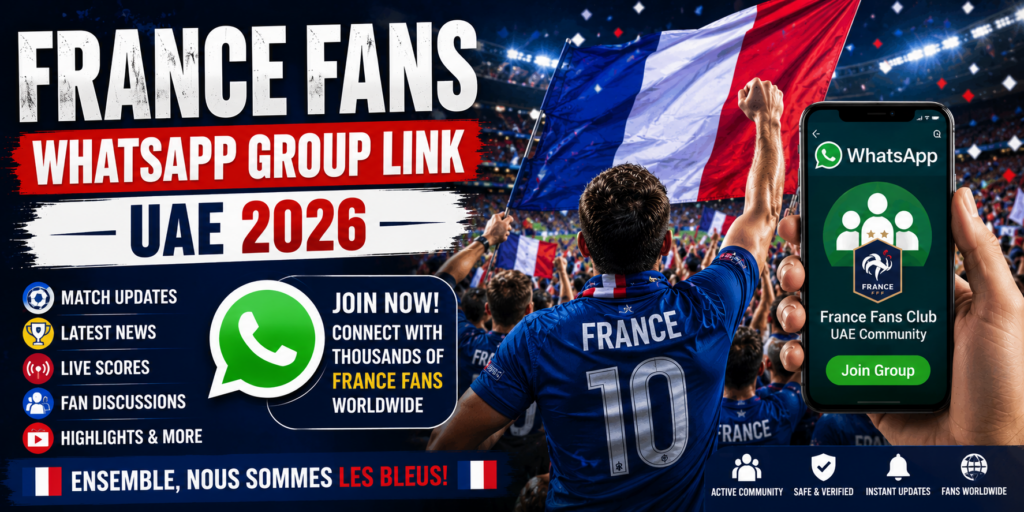 France Fans WhatsApp Group Link